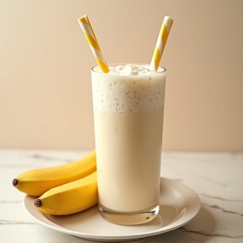 Creamy Banana Protein Shake