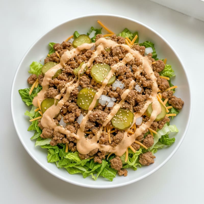 Big Mac Protein Bowl
