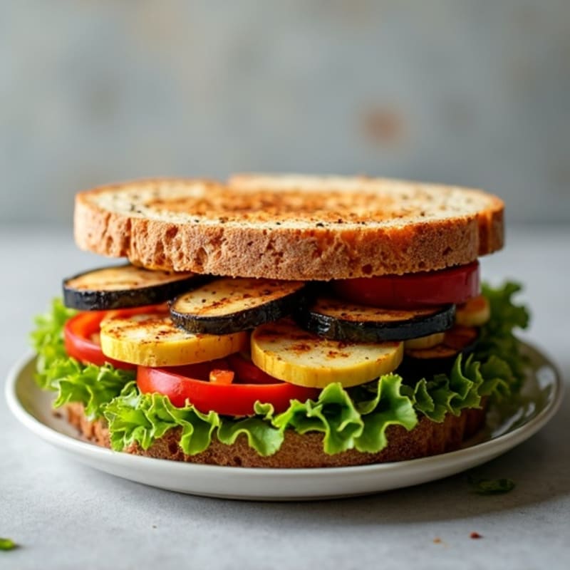 Hearty Grilled Vegetable Sandwich