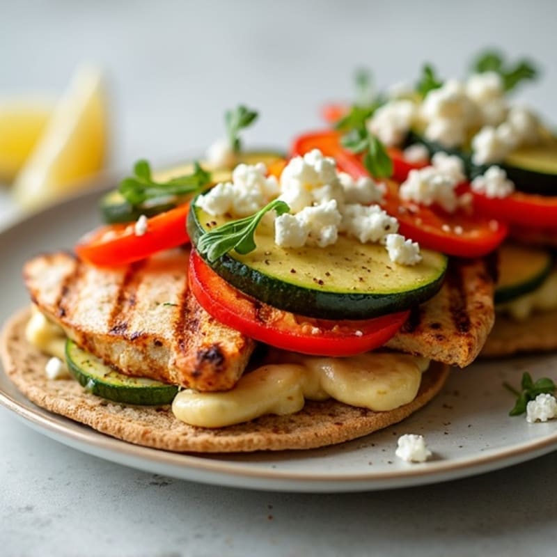Roasted Vegetable Flatbread