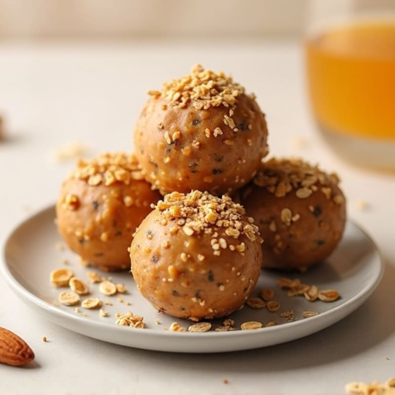 No-Bake Almond Butter Protein Bites
