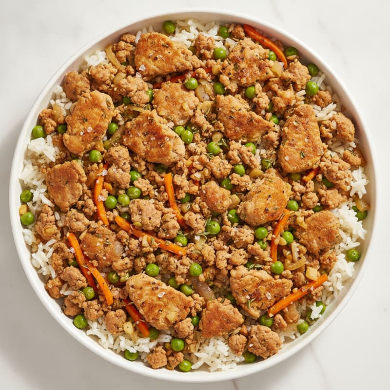 Ground Turkey and Vegetable Skillet