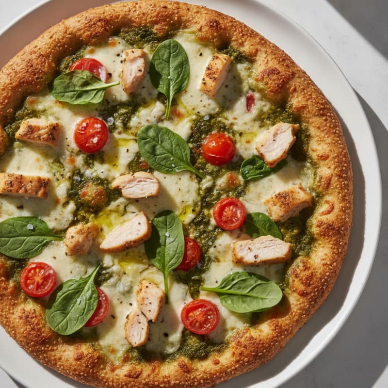 Chicken Pesto Pizza