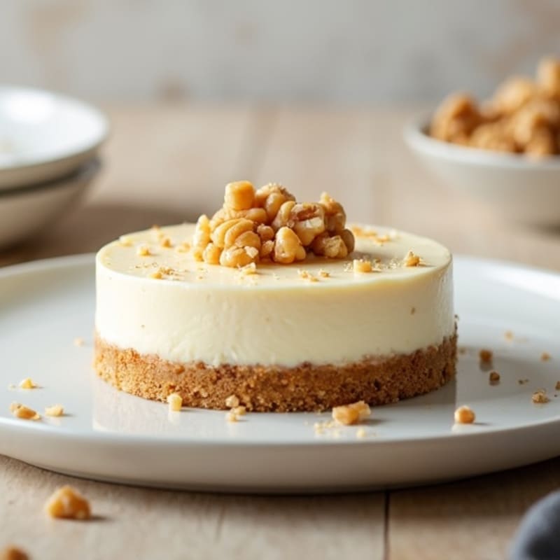 Creamy Greek Yogurt Protein Cheesecake