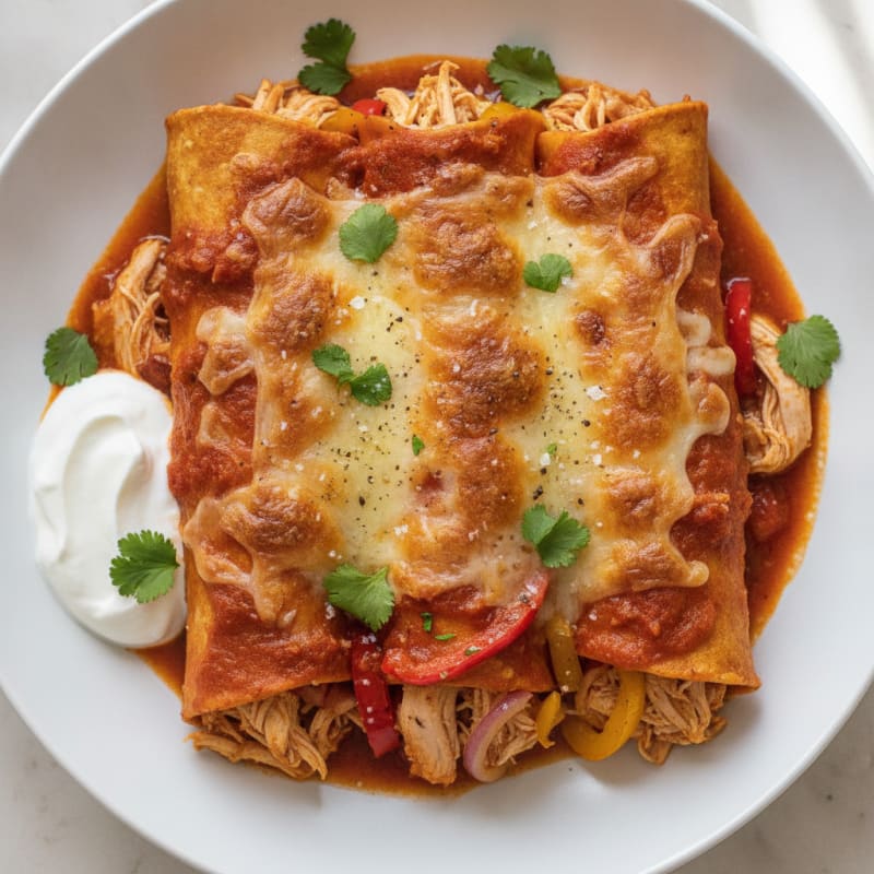 Mexican Chicken Enchiladas
