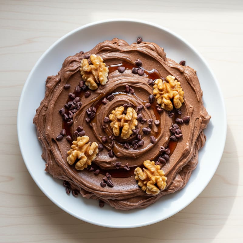 High-Protein Chocolate Cottage Cheese Mousse