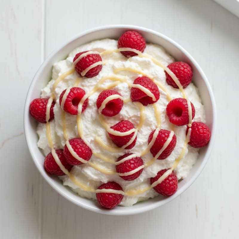 Silky Vanilla Protein Yogurt with Fresh Berries