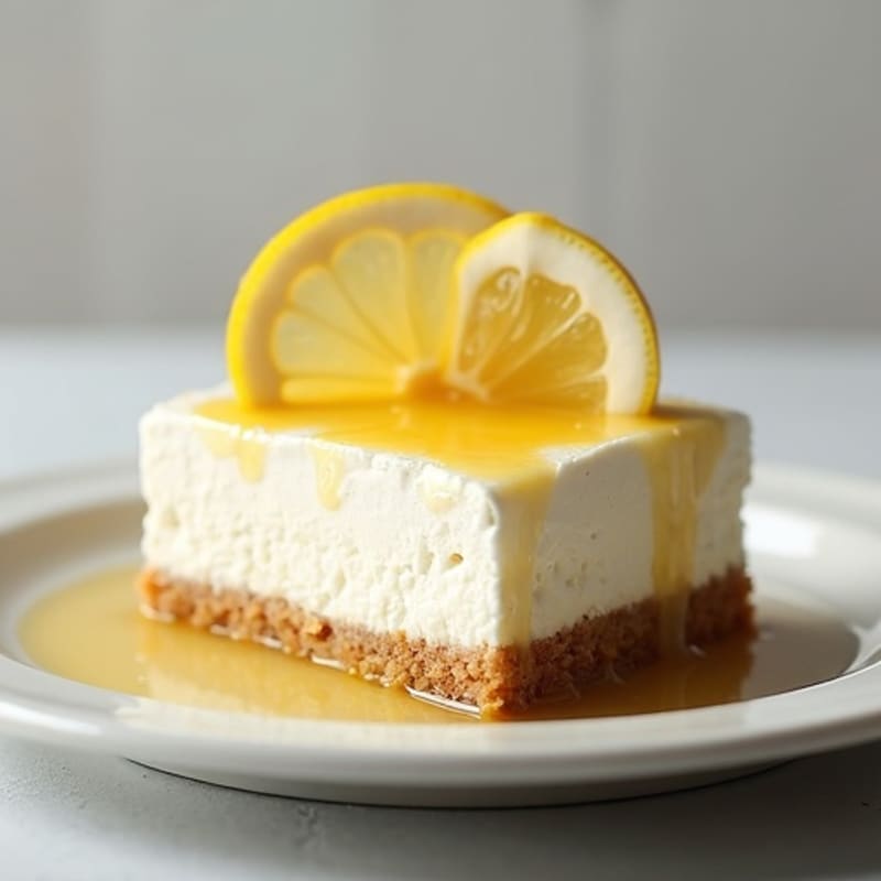 Protein-Packed Greek Yogurt Cheesecake
