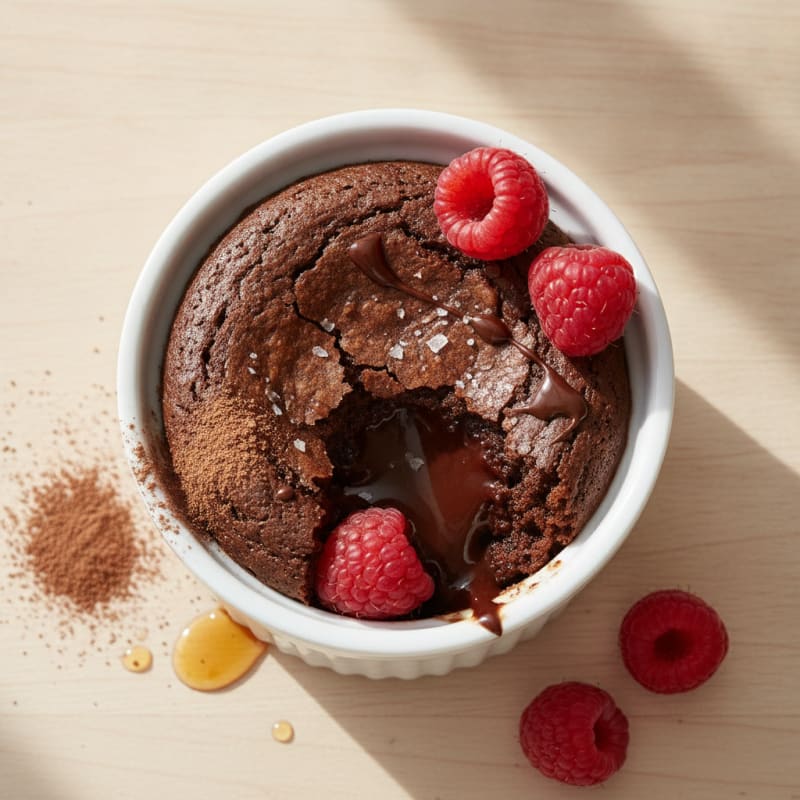 Decadent Chocolate Protein Mug Cake
