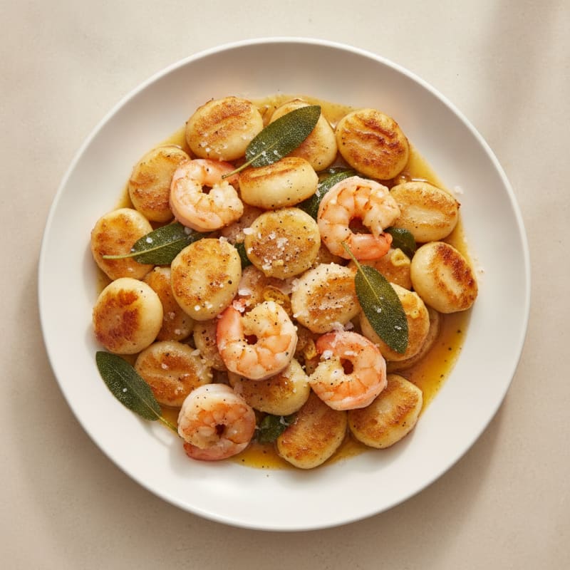 Ricotta Gnocchi with Sage Butter Sauce