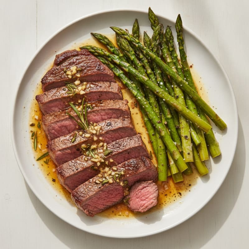 Garlic Herb Butter Steak