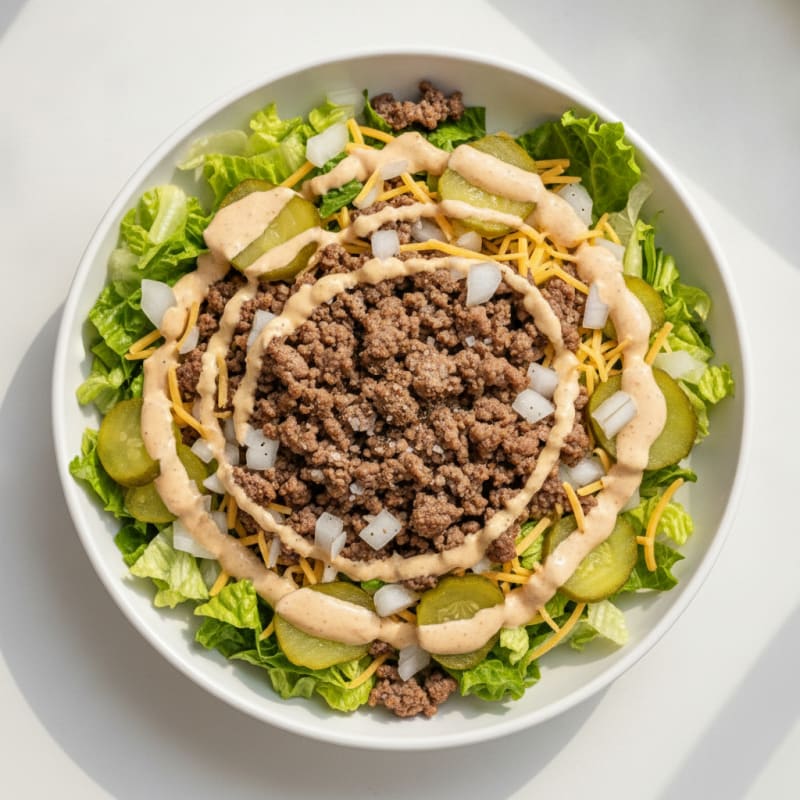 Big Mac Inspired Protein Power Bowl