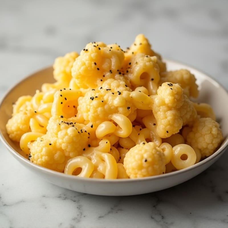 Protein-Packed Cauliflower Mac with Sharp Cheddar