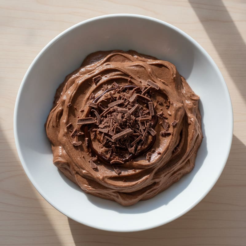 Silky Chocolate Protein Pudding