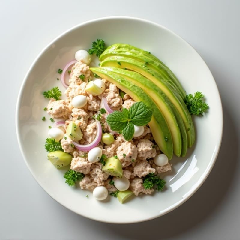 Creamy Lemon Herb Tuna Salad