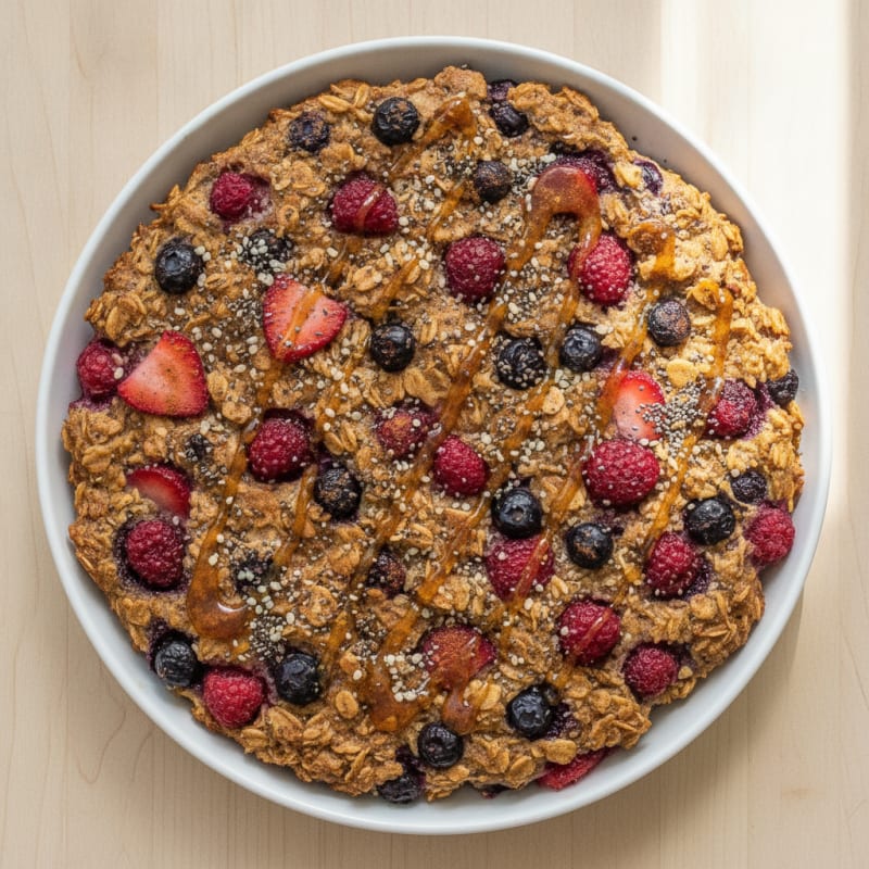 Baked Berry Oatmeal