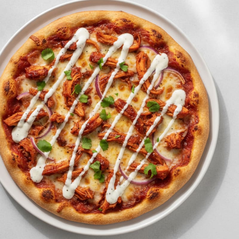 BBQ Ranch Chicken Pizza
