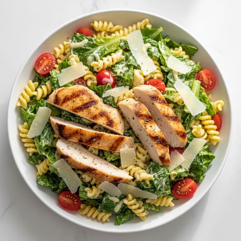 Chicken Caesar Pasta Salad