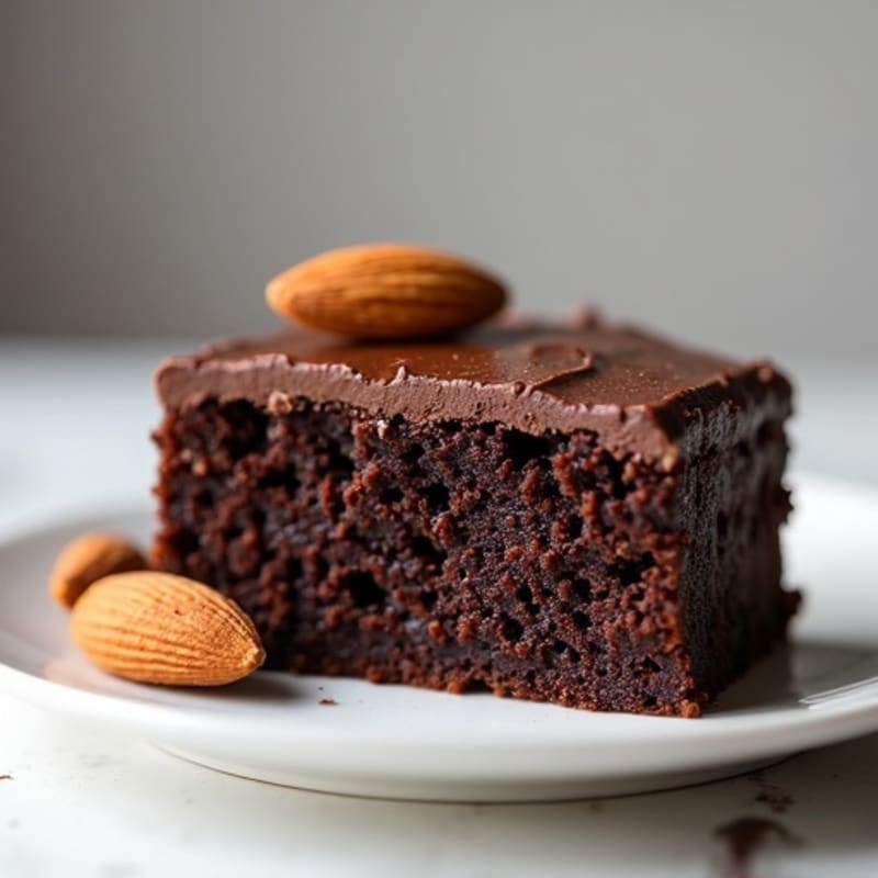 Flourless Dark Chocolate Almond Cake
