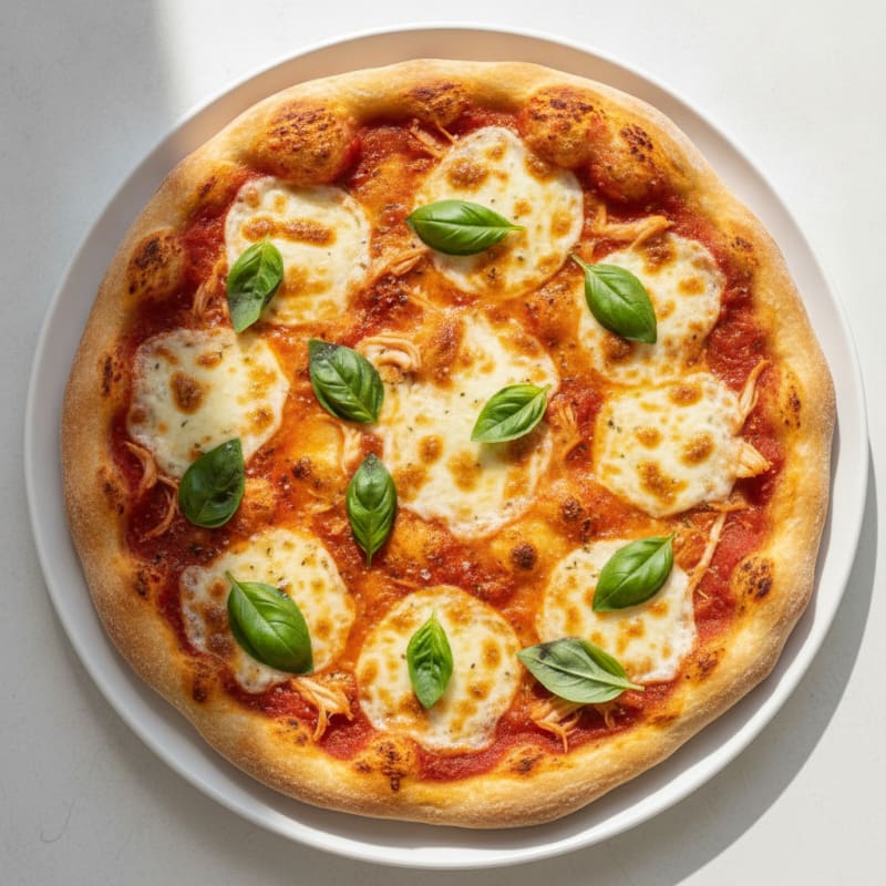 Classic Margherita Pizza with Fresh Basil
