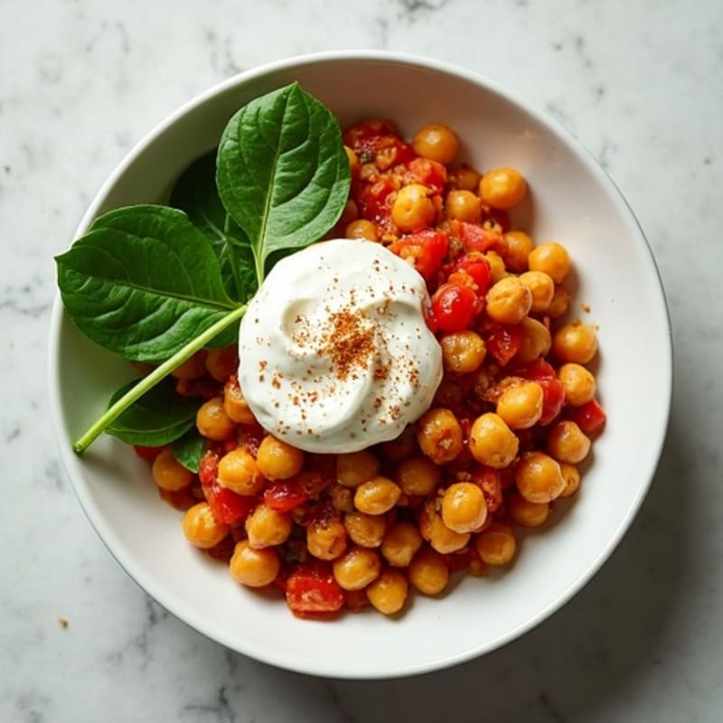 Hearty Spiced Chickpea and Tomato Masala