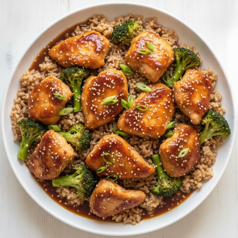 Sweet and Savory General Tso's Chicken