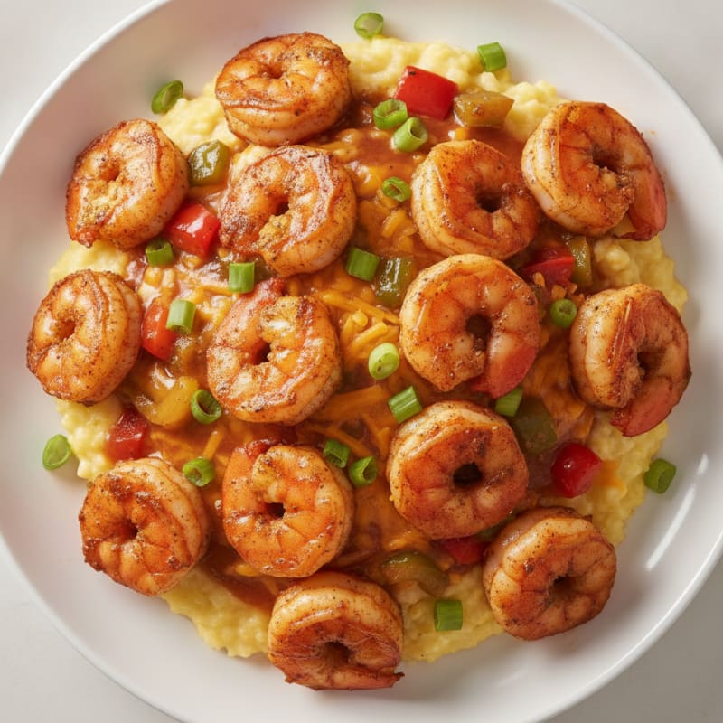 Cajun Shrimp and Grits