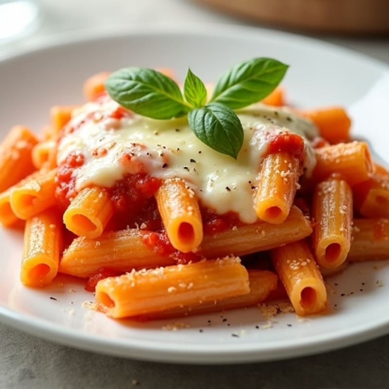 High-Protein Creamy Baked Ziti