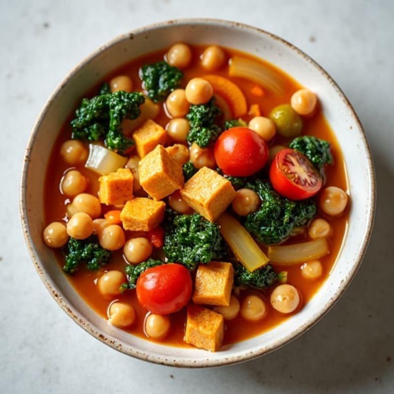Hearty Spiced Chickpea Stew