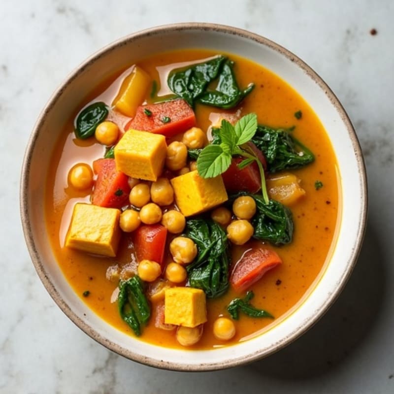 Creamy Coconut Curry Chickpea Stew