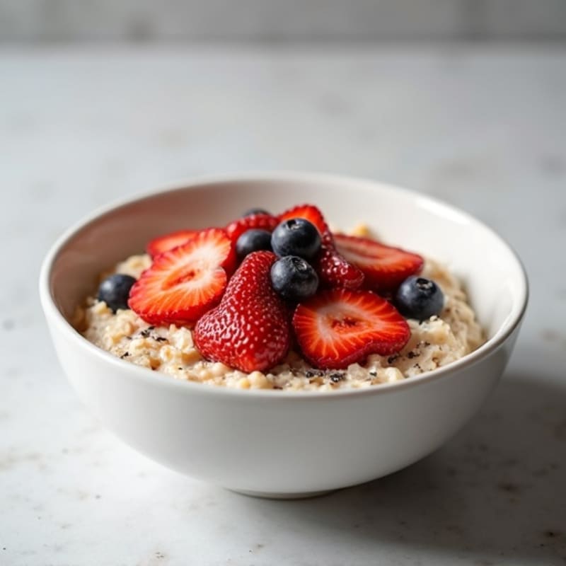 Creamy High Protein Overnight Oats