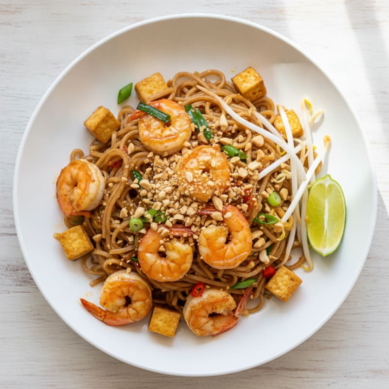 Shrimp Pad Thai Noodles