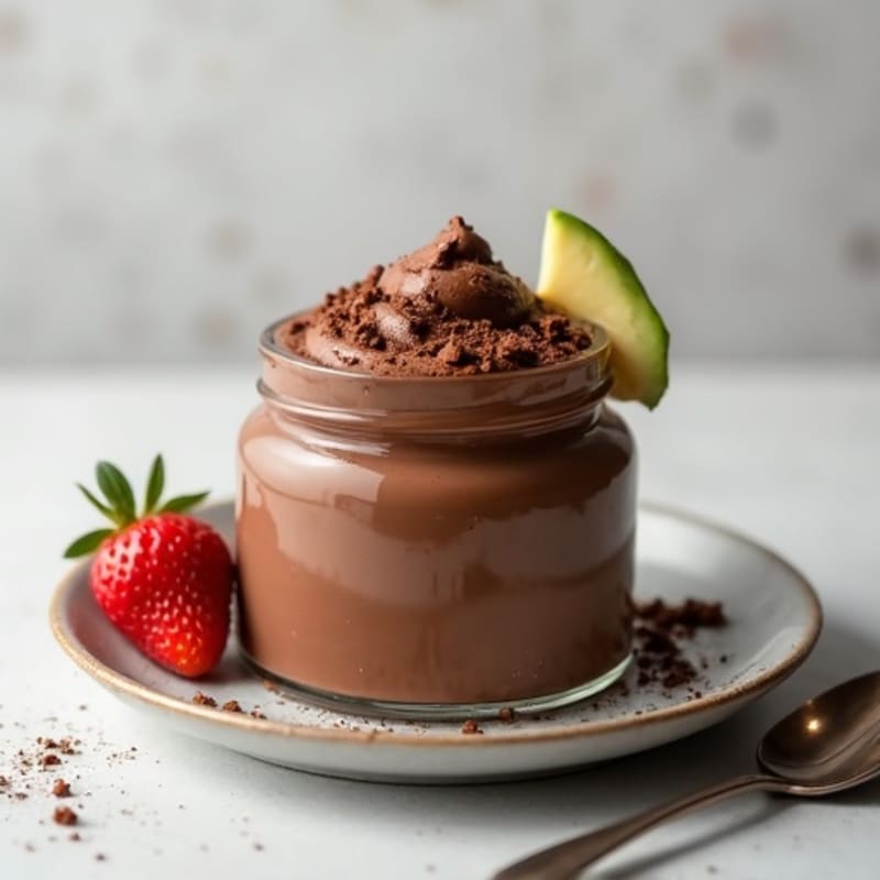 Silky Chocolate Protein Pudding