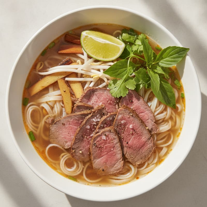 Vietnamese Beef Noodle Soup (Pho)