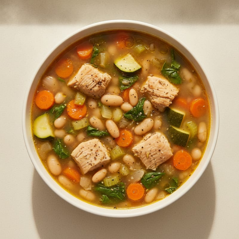 Hearty Garden Vegetable Soup
