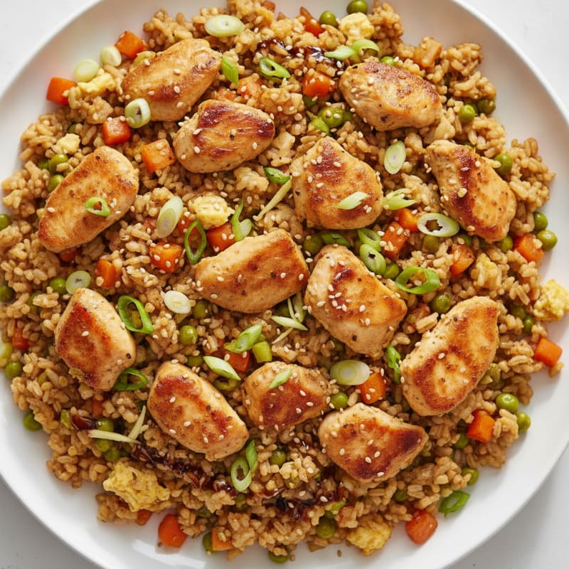 Chicken Fried Rice Skillet
