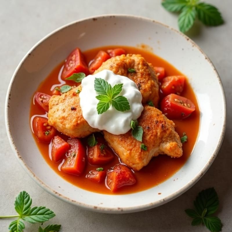 Spiced Chicken in Creamy Tomato Sauce