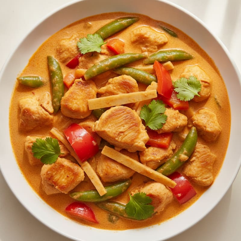 Coconut Red Thai Chicken Curry
