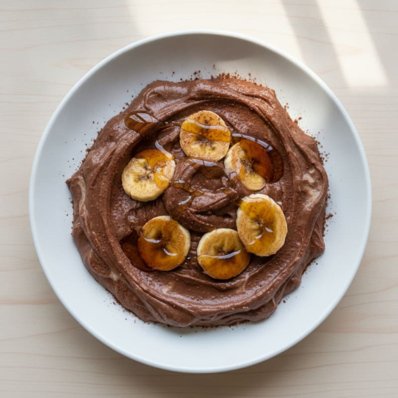 Silky Chocolate Banana Pudding
