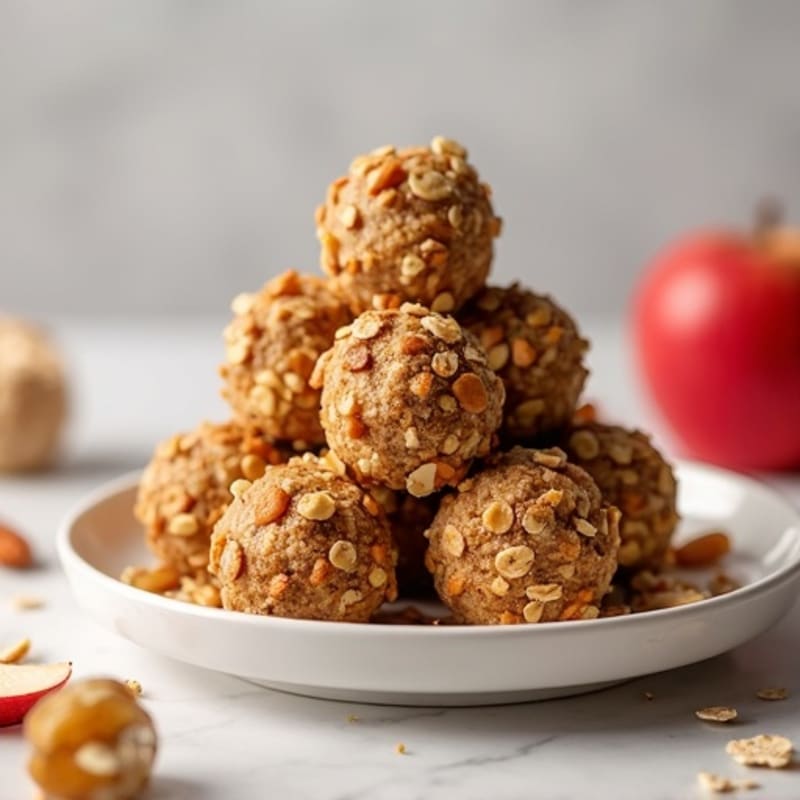 Crunchy Apple-Almond Energy Bites