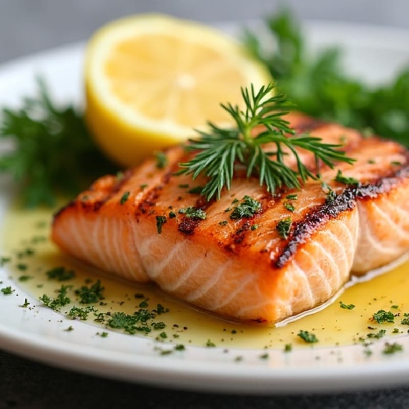 Citrus-Herb Grilled Salmon with Fresh Herbs