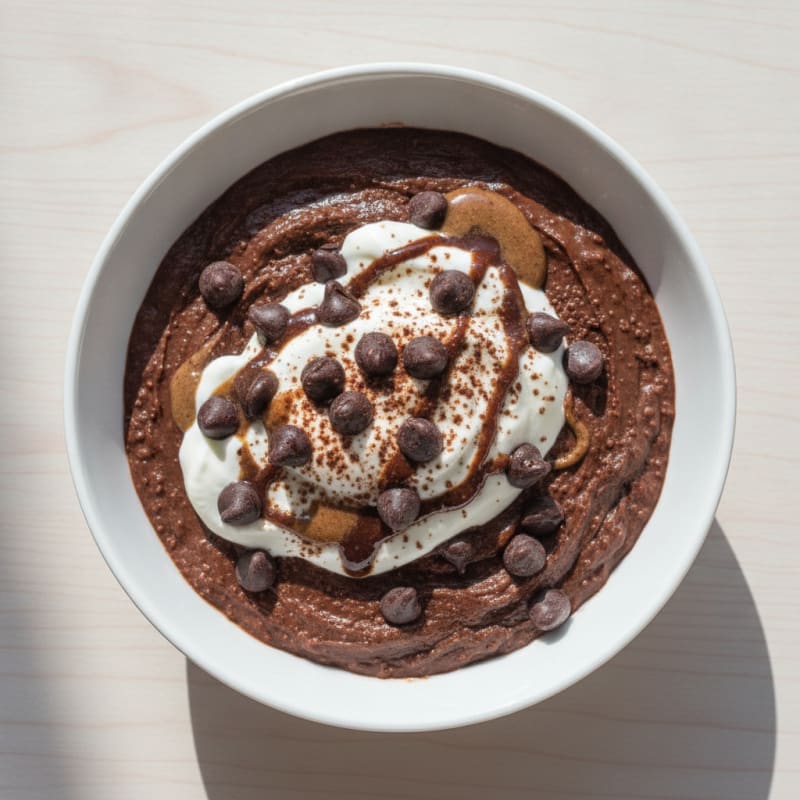 Silky Chocolate Protein Pudding