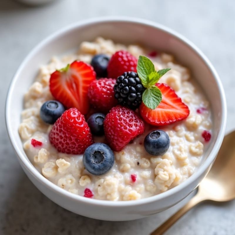 Creamy Berry Overnight Oats