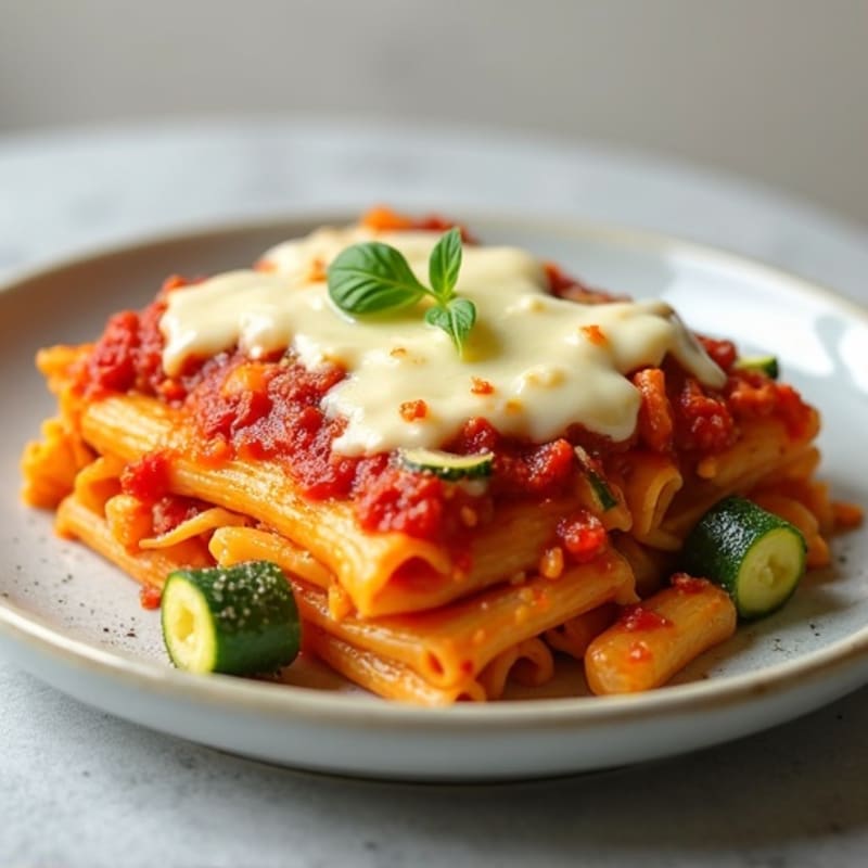Protein-Packed Turkey and Veggie Baked Ziti