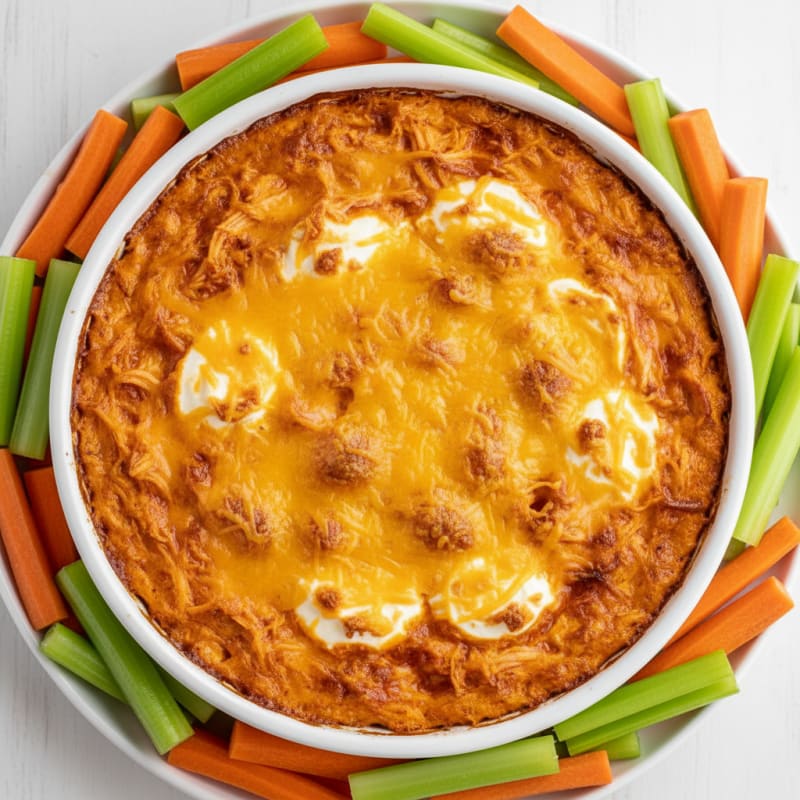 Buffalo Chicken Dip with Cream Cheese
