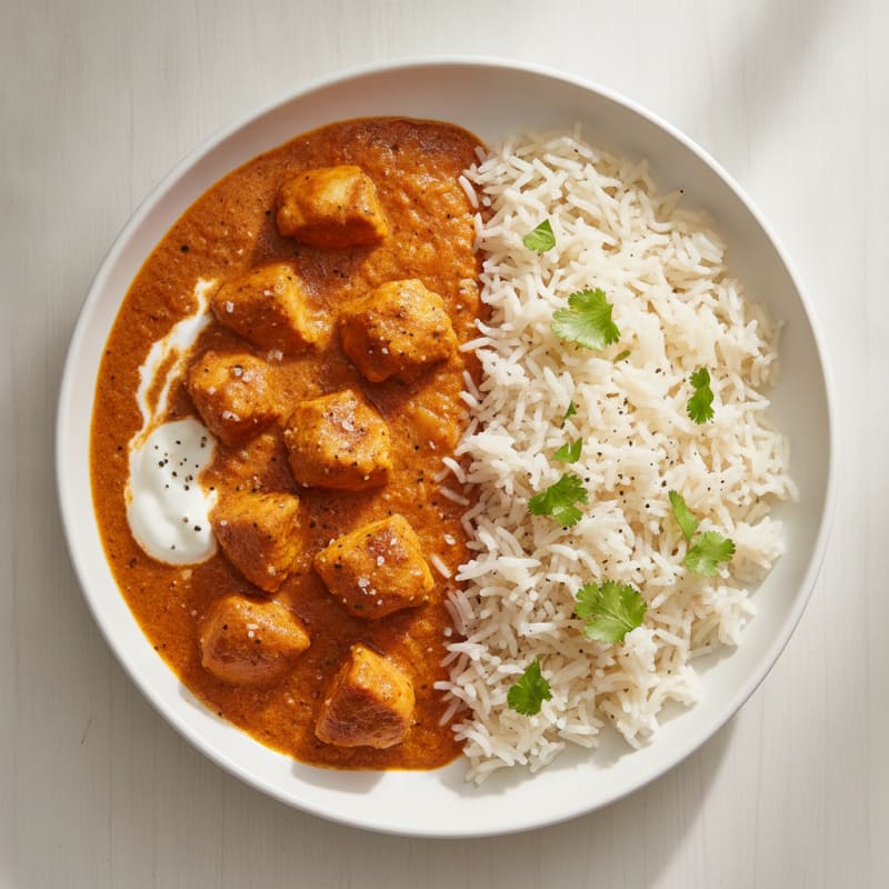 Chicken Tikka Masala with Basmati Rice