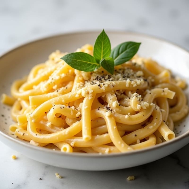 Creamy Cashew Alfredo Pasta