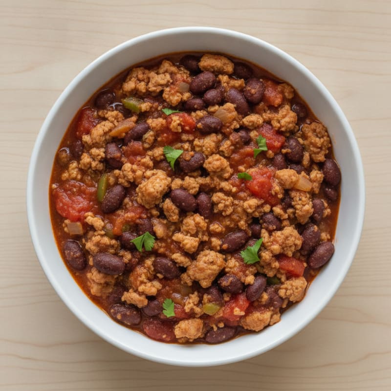 Turkey and Black Bean Chili