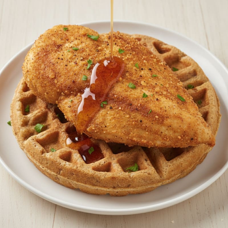 Golden Chicken & Waffles