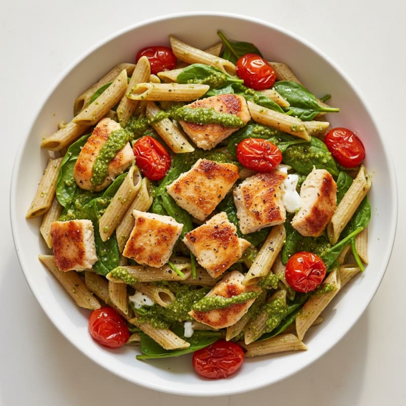 Creamy Pesto Chicken Pasta